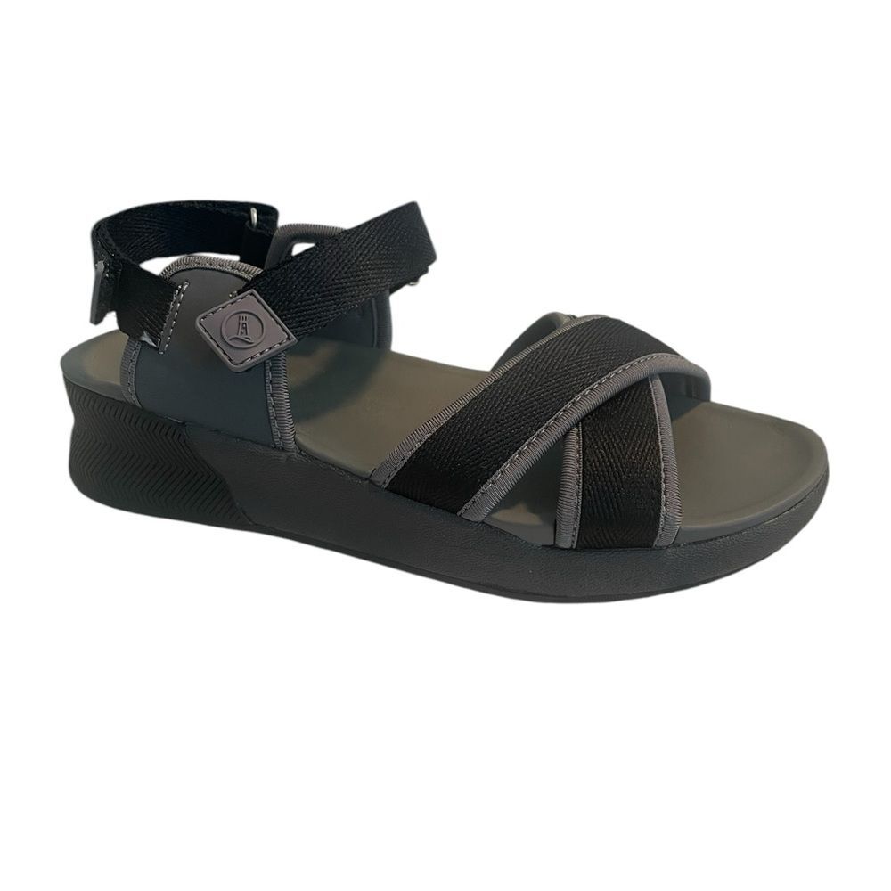 Lands End Adjustable Straps Comfort Sandals, Size 7